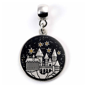 Harry Potter Silver Plated Charm Hogwarts Castle  - Official Merchandise Gifts