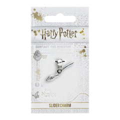 Harry Potter Silver Plated Charm Nimbus 2000  - Official Merchandise Gifts