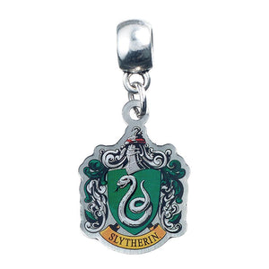 Harry Potter Silver Plated Charm Slytherin  - Official Merchandise Gifts