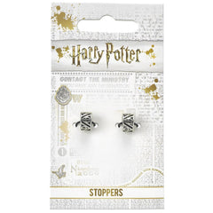 Harry Potter Silver Plated Charm Stoppers  - Official Merchandise Gifts