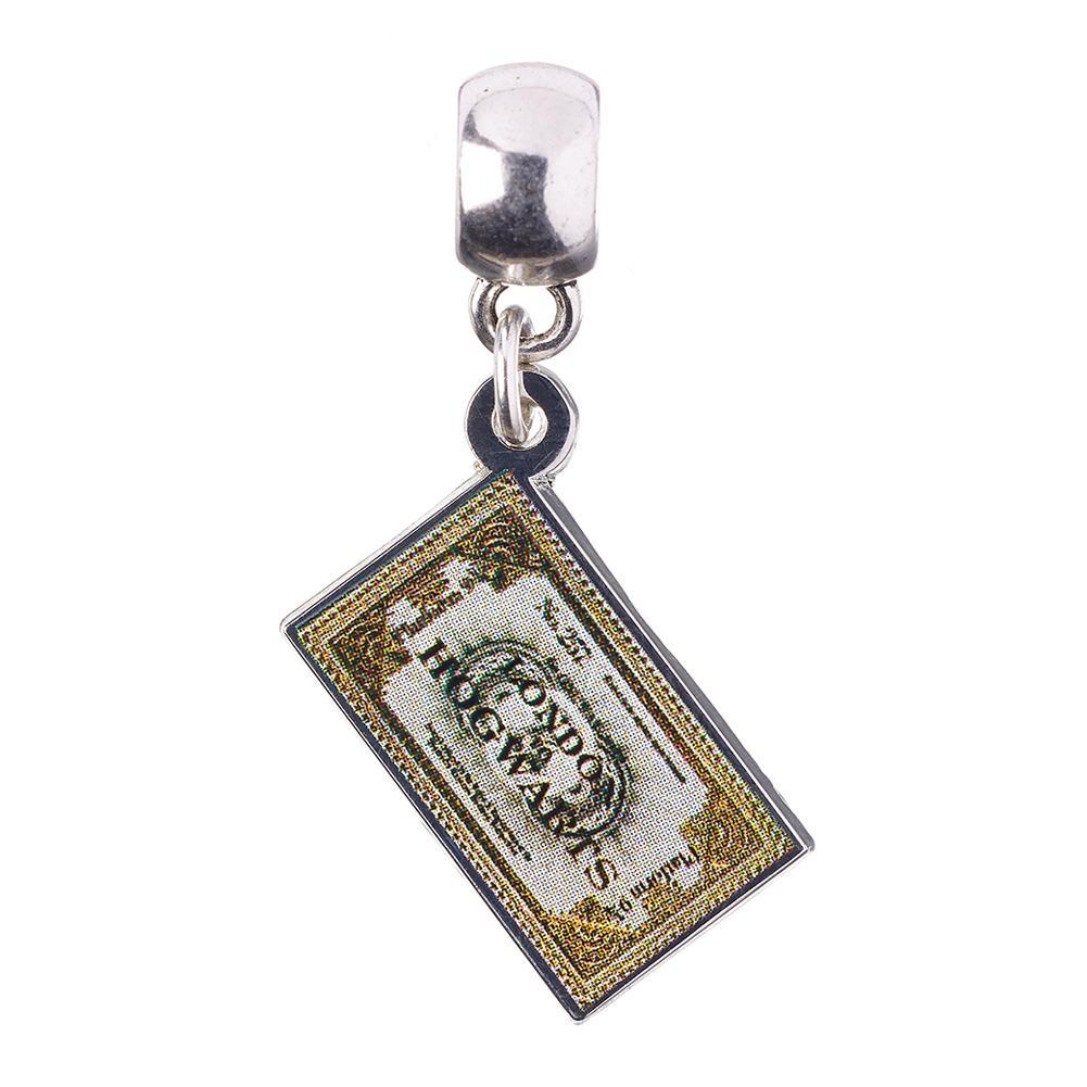 Harry Potter Silver Plated Charm Ticket  - Official Merchandise Gifts