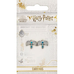 Harry Potter Silver Plated Earrings Diadem  - Official Merchandise Gifts