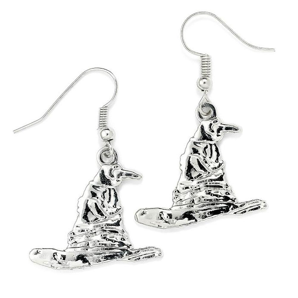 Harry Potter Silver Plated Earrings Sorting Hat  - Official Merchandise Gifts