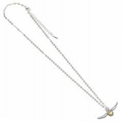 Harry Potter Silver Plated Necklace Golden Snitch  - Official Merchandise Gifts