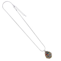 Harry Potter Silver Plated Necklace Hogwarts  - Official Merchandise Gifts
