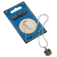 Harry Potter Silver Plated Necklace Slytherin  - Official Merchandise Gifts