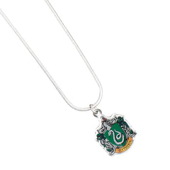 Harry Potter Silver Plated Necklace Slytherin  - Official Merchandise Gifts
