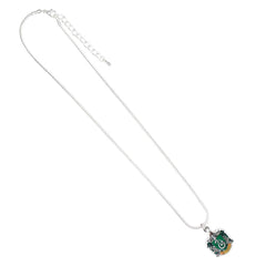 Harry Potter Silver Plated Necklace Slytherin  - Official Merchandise Gifts
