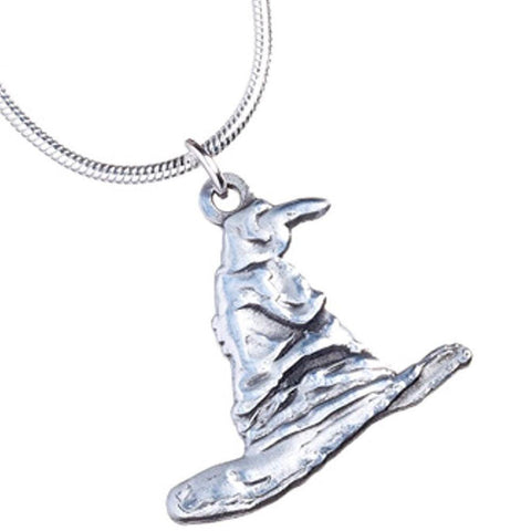 Harry Potter Silver Plated Necklace Sorting Hat  - Official Merchandise Gifts