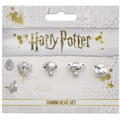 Harry Potter Silver Plated Spacer Bead Set  - Official Merchandise Gifts