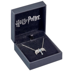 Harry Potter Sterling Silver Crystal Necklace Diadem  - Official Merchandise Gifts
