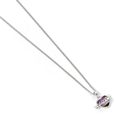 Harry Potter Sterling Silver Crystal Necklace Love Potion  - Official Merchandise Gifts