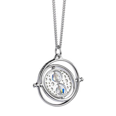 Harry Potter Sterling Silver Necklace Time Turner  - Official Merchandise Gifts