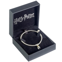 Harry Potter Sterling Silver Swarovski Bracelet Golden Snitch  - Official Merchandise Gifts