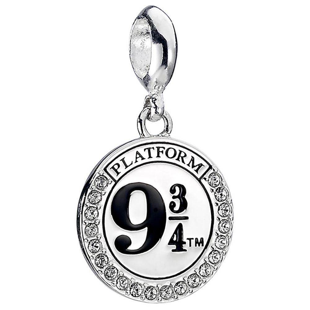 Harry Potter Sterling Silver Swarovski Charm 9 & 3 Quarters  - Official Merchandise Gifts