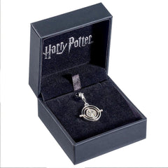 Harry Potter Sterling Silver Swarovski Charm Time Turner  - Official Merchandise Gifts