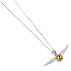 Harry Potter Sterling Silver Swarovski Necklace Golden Snitch  - Official Merchandise Gifts