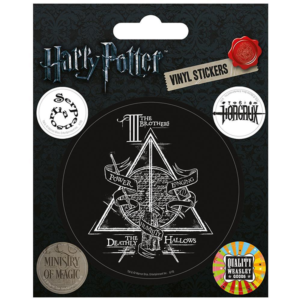 Harry Potter Stickers Deathly Hallows  - Official Merchandise Gifts
