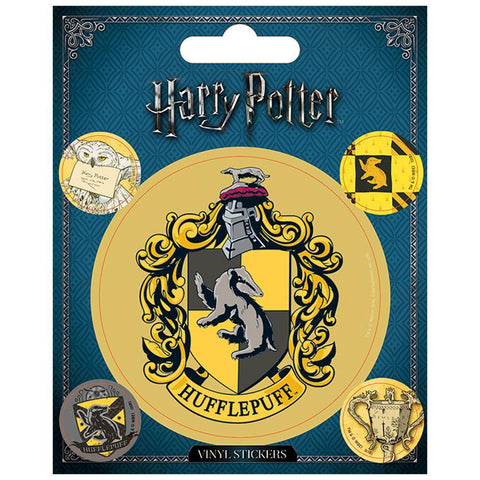 Harry Potter Stickers Hufflepuff  - Official Merchandise Gifts