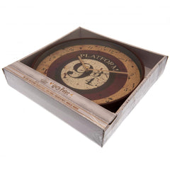 Harry Potter Wall Clock 9 & 3 Quarters  - Official Merchandise Gifts