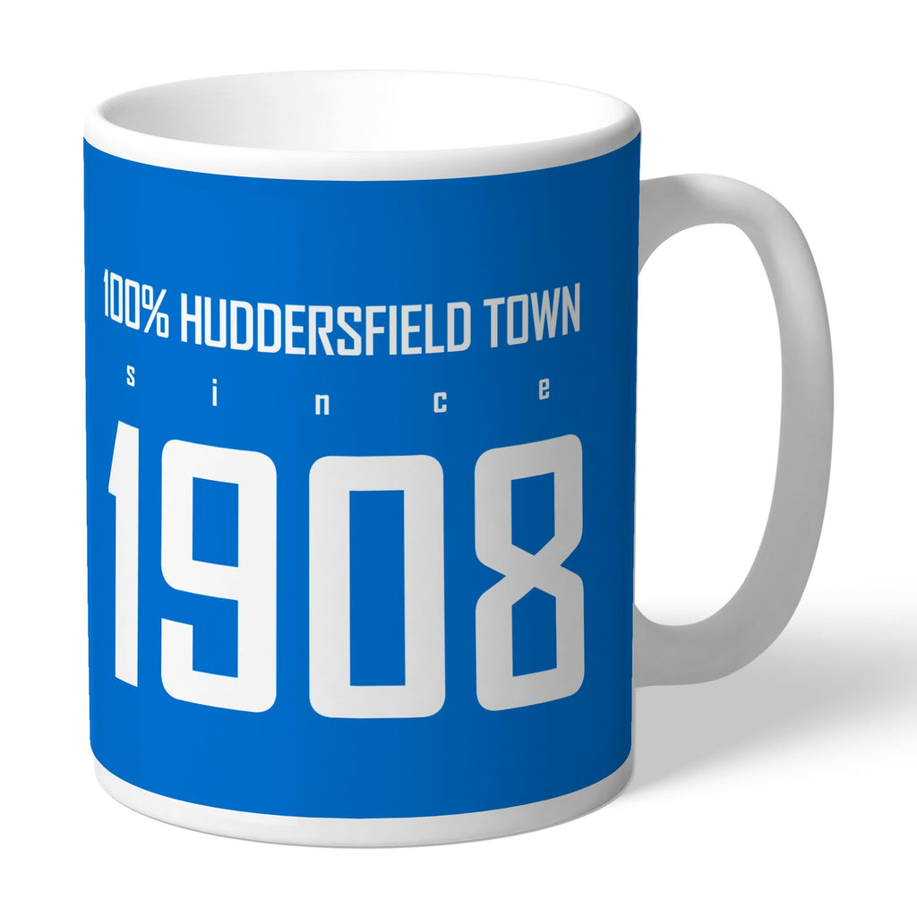 Personalised Huddersfield Town 100 Percent Mug
