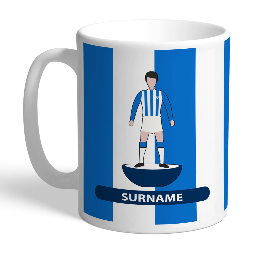 Personalised Huddersfield Town Player Figure Mug