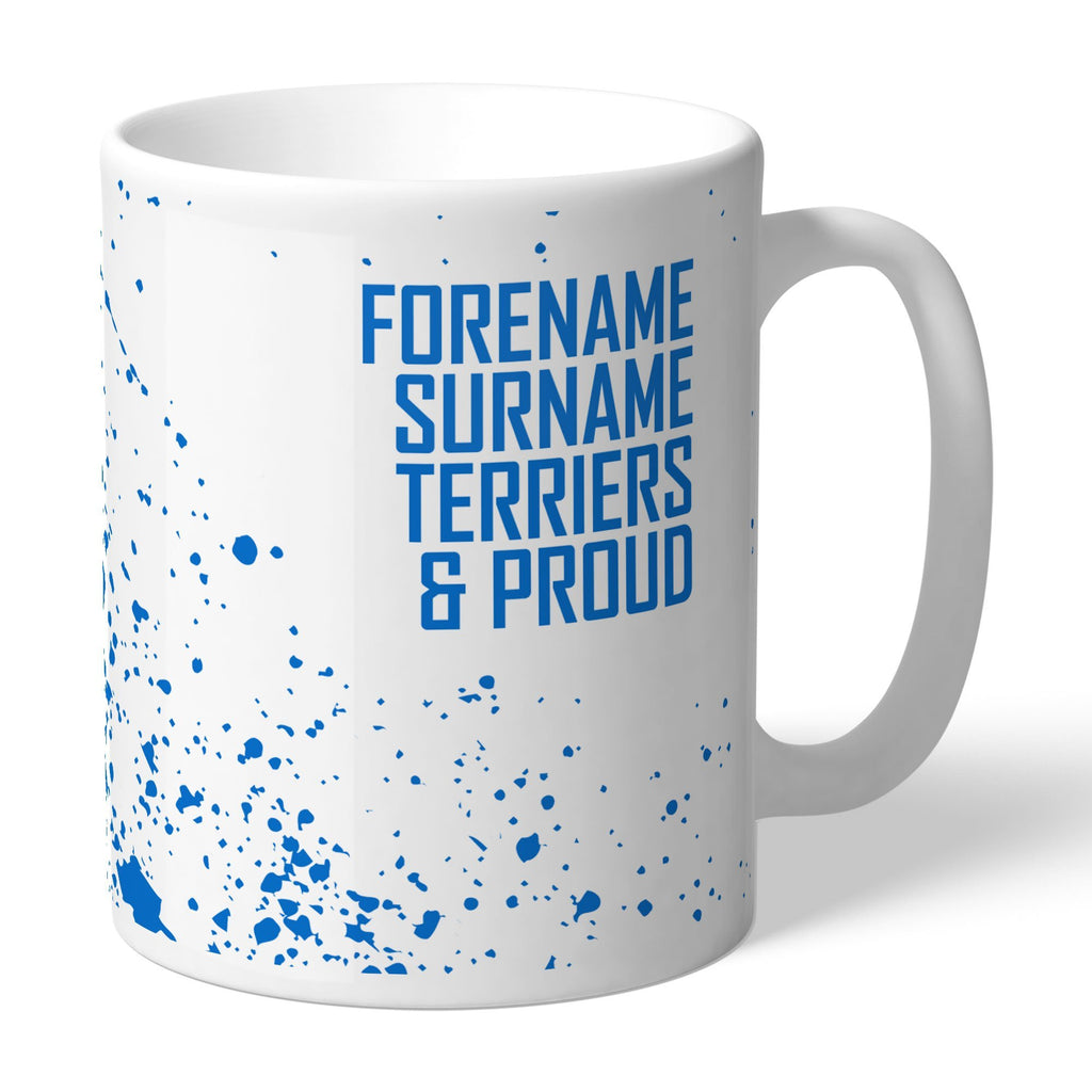 Personalised Huddersfield Town Proud Mug