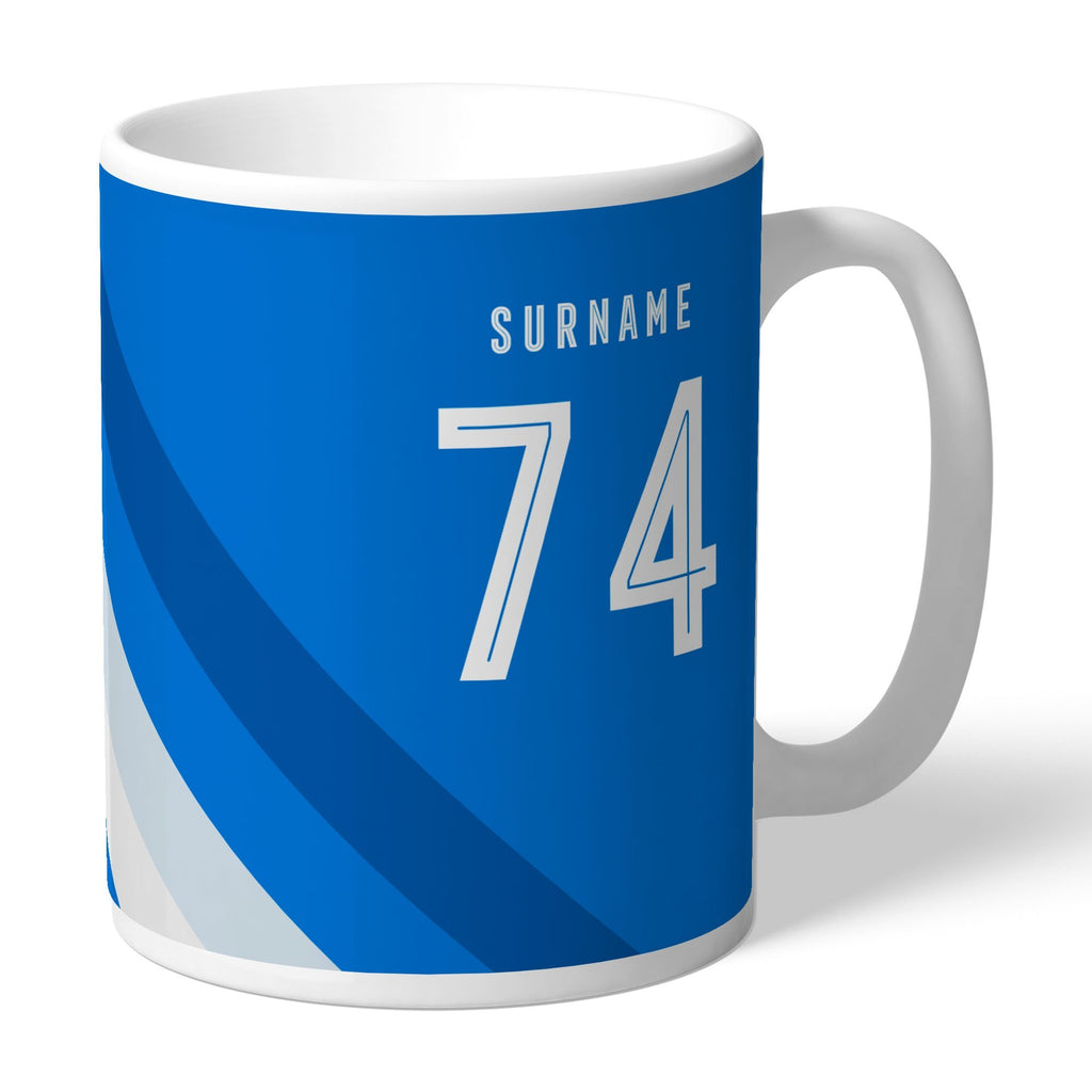 Personalised Huddersfield Town Stripe Mug