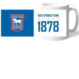 Personalised Ipswich Town FC 100 Percent Mug