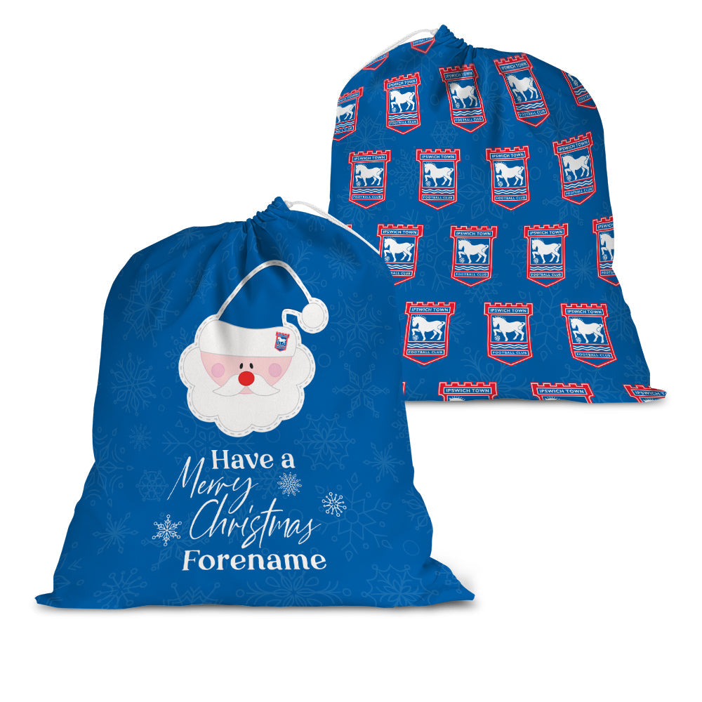 Ipswich Town FC Merry Christmas Santa Sack