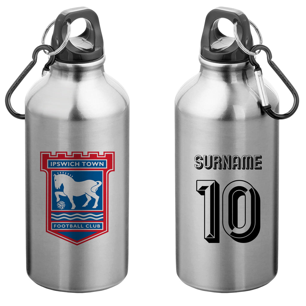 Ipswich Town FC Personalised Water Bottle For Drinks