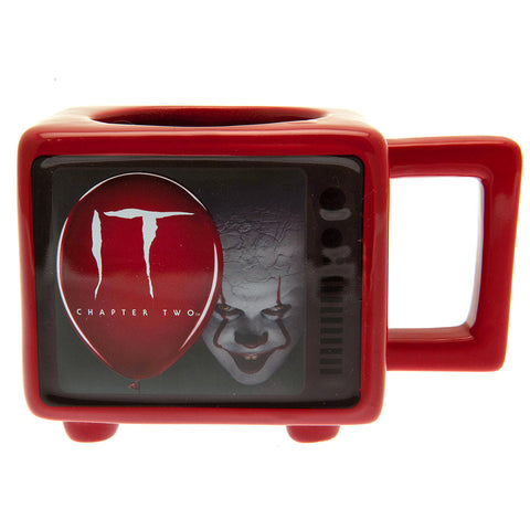 IT Retro TV Heat Changing 3D Mug  - Official Merchandise Gifts