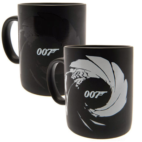 James Bond Heat Changing Mug  - Official Merchandise Gifts