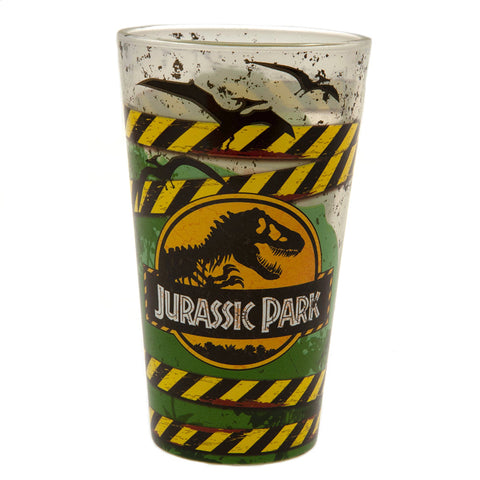 Jurassic Park Premium Large Glass  - Official Merchandise Gifts