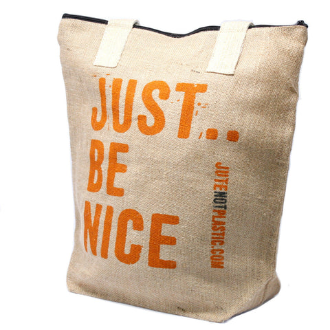 Just Be Nice Shopping Bag