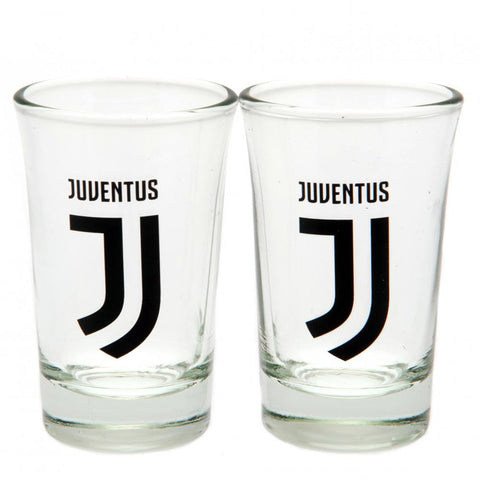 Juventus FC 2pk Shot Glass Set  - Official Merchandise Gifts