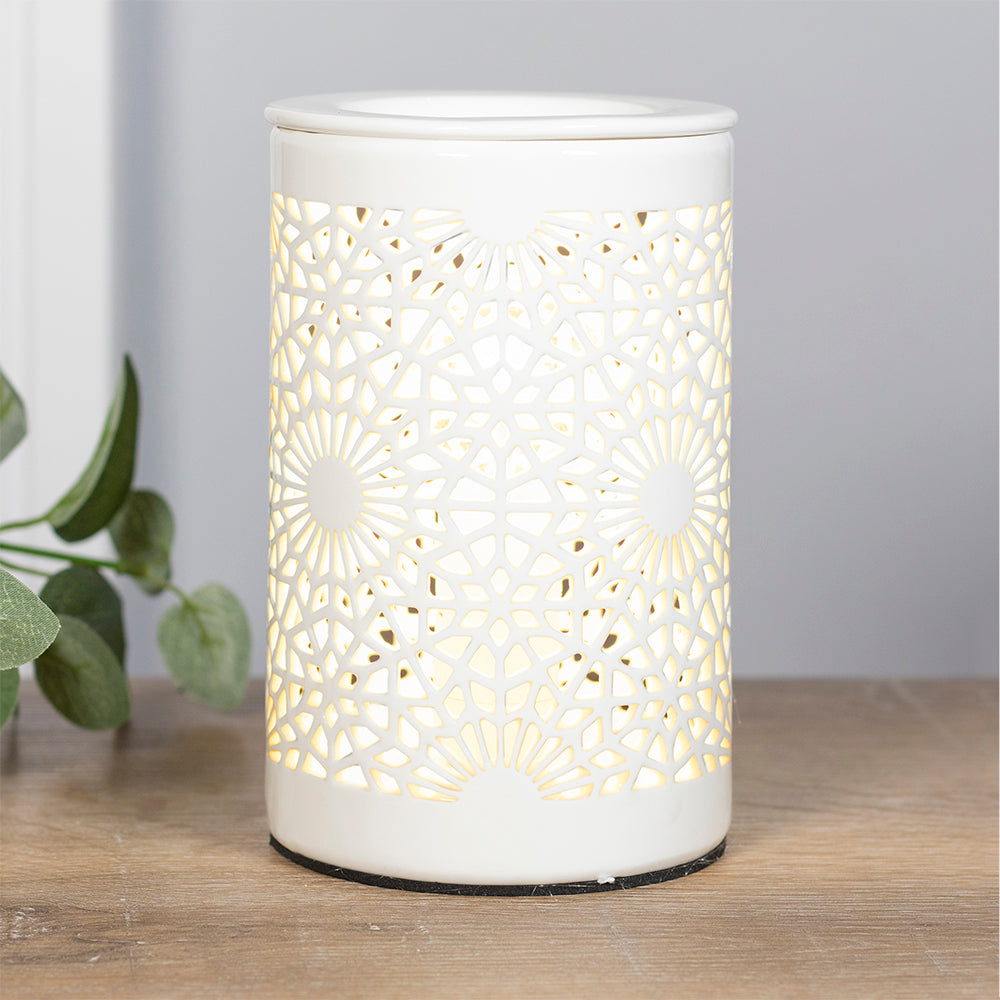 Lace Cut Out Electric Oil Burner