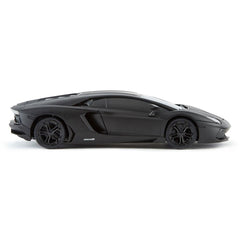 Lamborghini Aventador Radio Controlled Car 1:24 Scale Black  - Official Merchandise Gifts