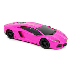 Lamborghini Aventador Radio Controlled Car 1:24 Scale Pink  - Official Merchandise Gifts