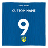 Leeds United Back of Shirt Fleece Blanket