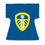 Leeds United Back of Shirt Shirt-Shaped Cushion