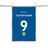 Leeds United Back of Shirt Tea Towel