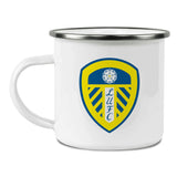 Leeds United FC Back of Shirt Enamel Camping Mug