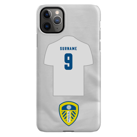 Leeds United FC Personalised iPhone 11 Pro Max Snap Case