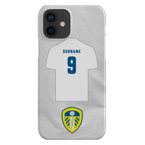 Leeds United FC Personalised iPhone 12 Snap Case