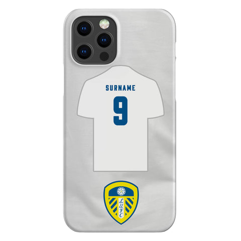 Leeds United FC Personalised iPhone 13 Pro Snap Case