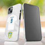 Leeds United FC Personalised iPhone 13 Snap Case