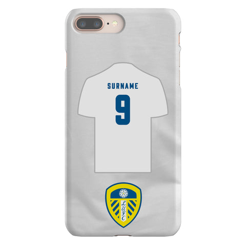 Leeds United FC Personalised iPhone 8 Plus Snap Case