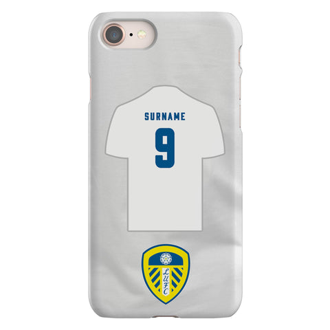 Leeds United FC Personalised iPhone 8 Snap Case