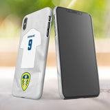 Leeds United FC Personalised iPhone XS Max Snap Case